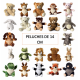 Choix de peluches de 14 cm