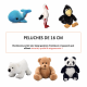 Choix de peluches de 15 cm