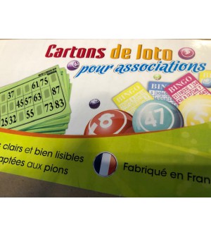 feuilles de tirage LOTO