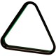 TRIANGLE NOIR PLASTIQUE (52,4 mm)