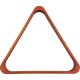 TRIANGLE COULEUR ÉRABLE FONCÉ DELUXE (57,2 mm)