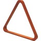 TRIANGLE COULEUR ÉRABLE FONCÉ DELUXE (57,2 mm)