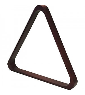 TRIANGLE COULEUR ACAJOU (57,2mm)