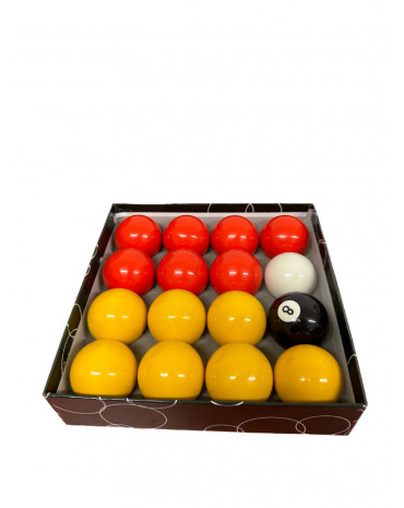 JEU DE BILLES BILLARD ANGLAIS 51mm