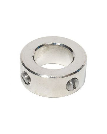 Bague nickelée avec vis