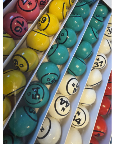 90 balles multicolores Ø 38 mm