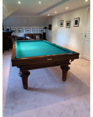 Billard Américain CHEVILLOTTE type 260 Noyer massif