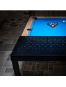 Billard FusionTables avec plateau en verre trempé personnalisé