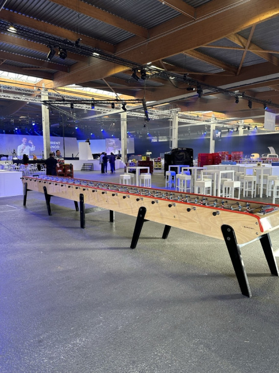 Location baby-foot Bonzini XXL 22 joueurs à la journée