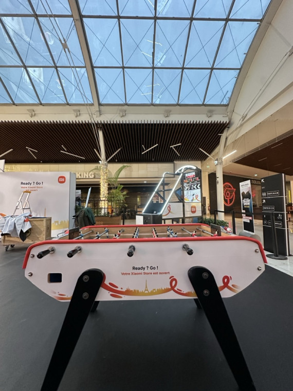 Location baby-foot personnalisé à la journée