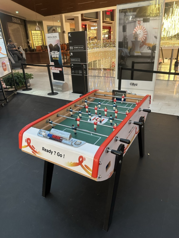 Location baby-foot personnalisé à la journée