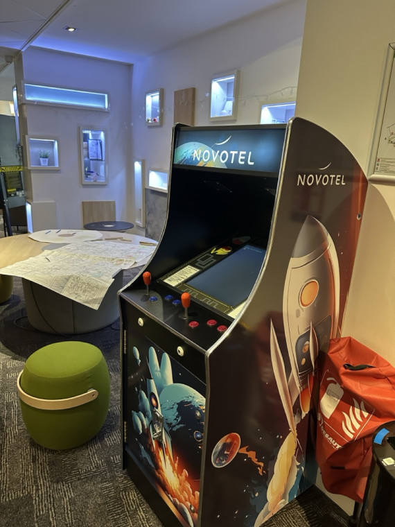 Location borne d’arcade personnalisée à la journée