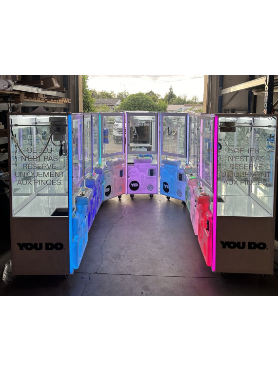 Location machine à pince à la journée