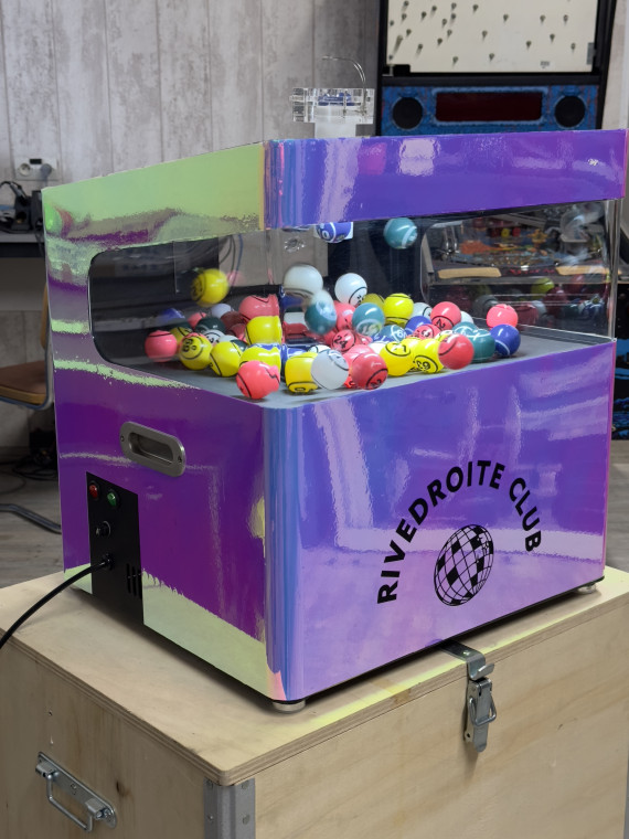 Location soufflerie Loto personnalisée à la journée