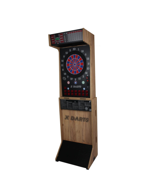 Borne de fléchettes électroniques X-Dart Wood