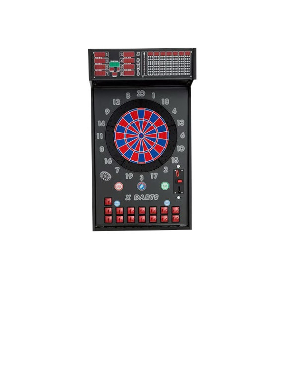 Borne de fléchettes électroniques murale X-Dart Black OCCASION