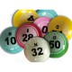 90 balles multicolores Ø 38 mm